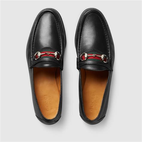 gucci men's horsebit loafer|men's gucci bit loafer.